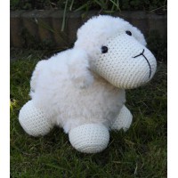 Funny Furry Sheep Soft ivoor